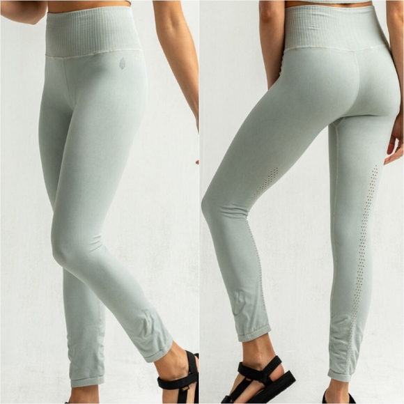 Free People | Good Karma Leggings - Sea Glass - Picture 1 of 5